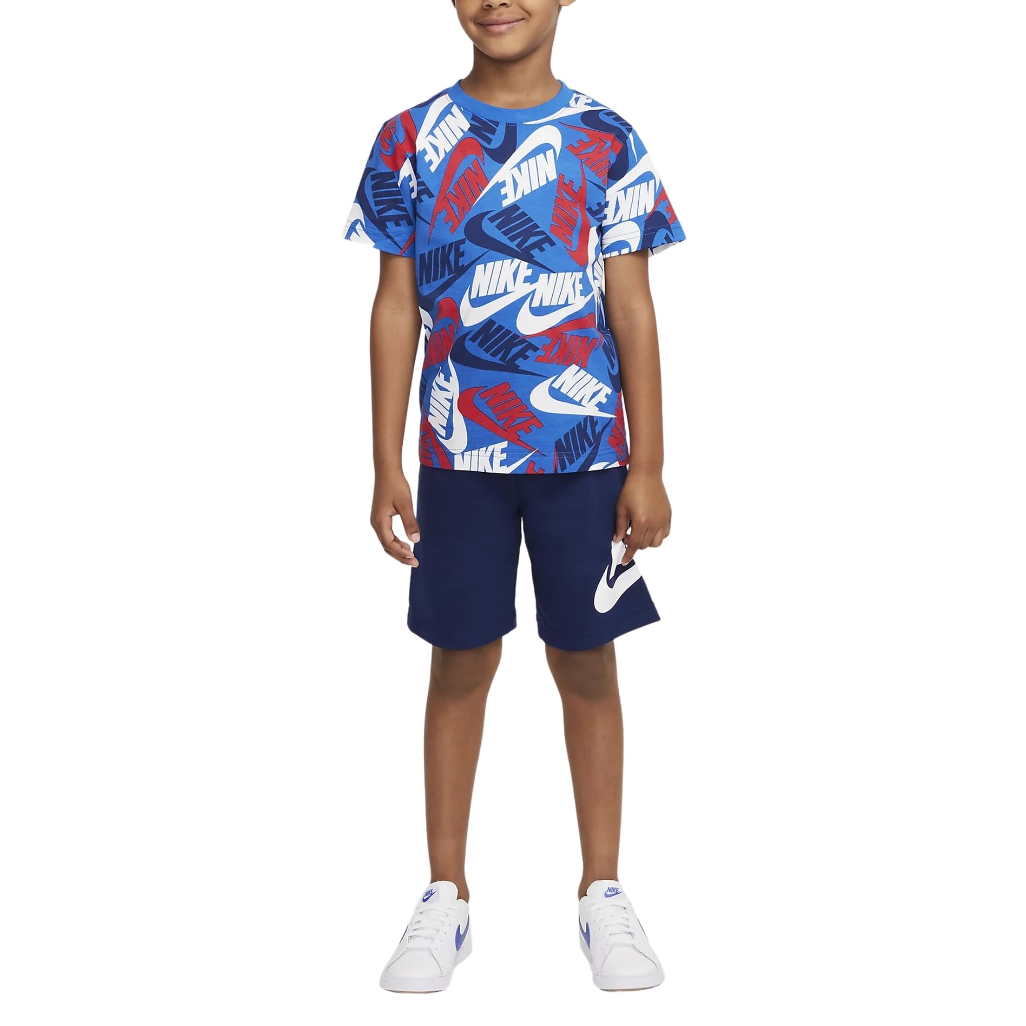 Nike Futura Toss Coordinated_Outfit, Turquesa, 5-6 A Unisex niños