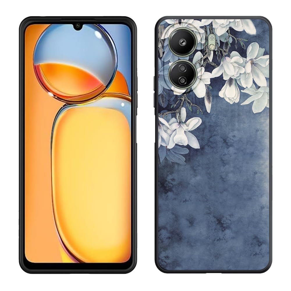 Abuenora Cover per Xiaomi Redmi 13C 4G / Poco C65 / Redmi 13 C cm, [2 Pezzi] Custodia