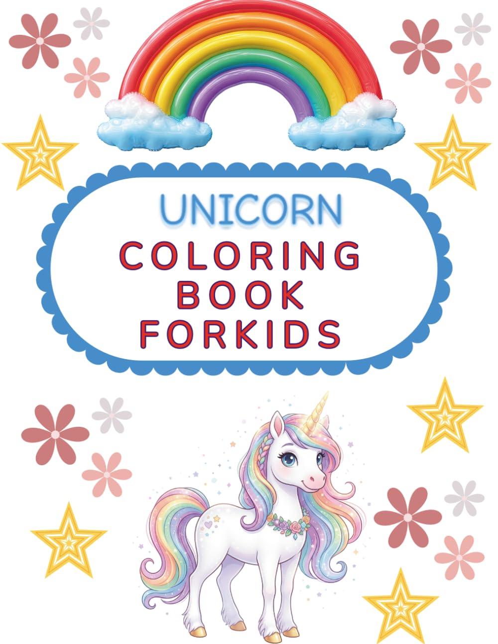 Magical Unicorn Coloring Book for Kids