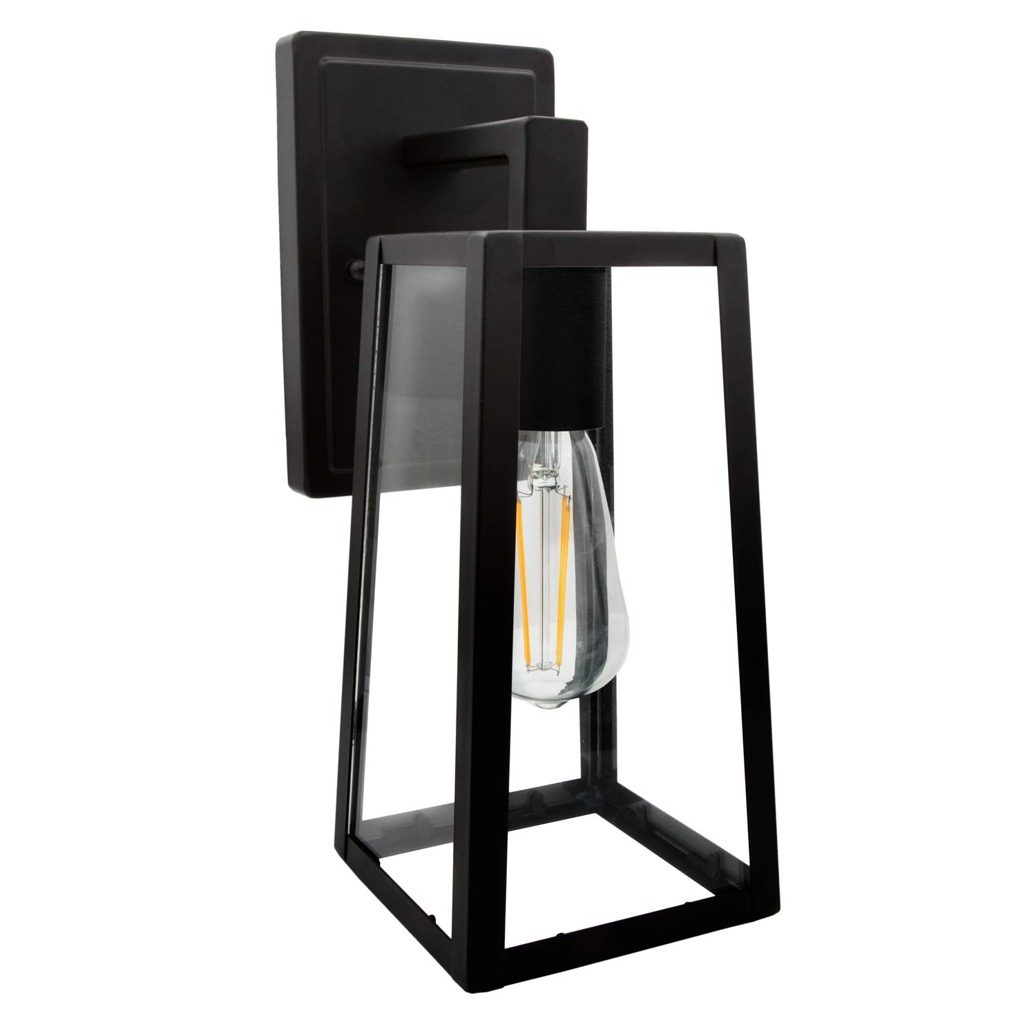 Maxxima LED Outdoor Wall Light Fixture - 800 Lumens, 2700K Soft