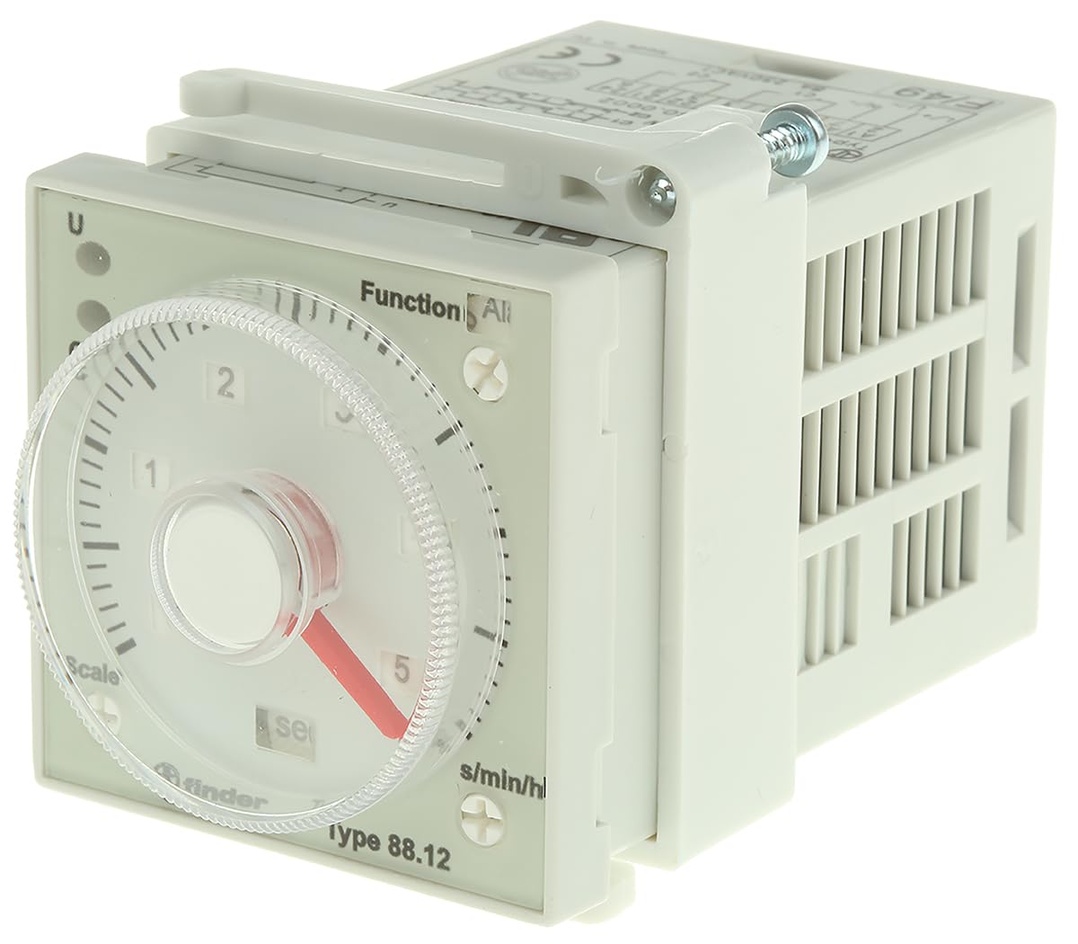 Finder Serie 88 – Timer collegabile ottale, 2 contatti 230 Vac
