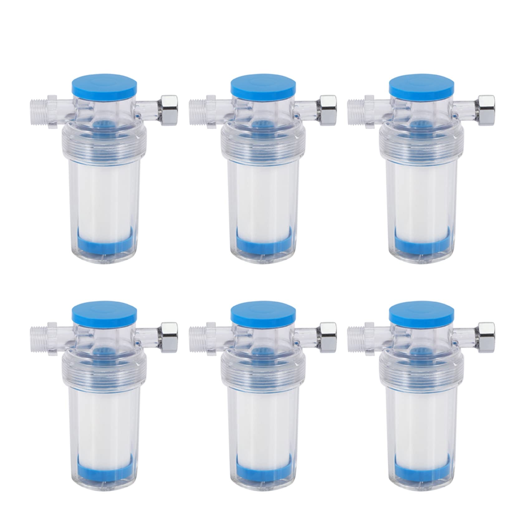 Jnchdghwa 6X Household to Impurity Rust Sediment Washing Machine Water Heater Shower Shower Water Filter Front Tap Water Purifier