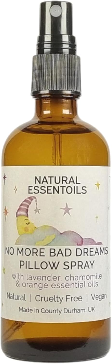 Children’s Pillow Spray for Sleep – No More Bad Dreams, Natural Relaxing Lavender Bedtime Mist, 100ml