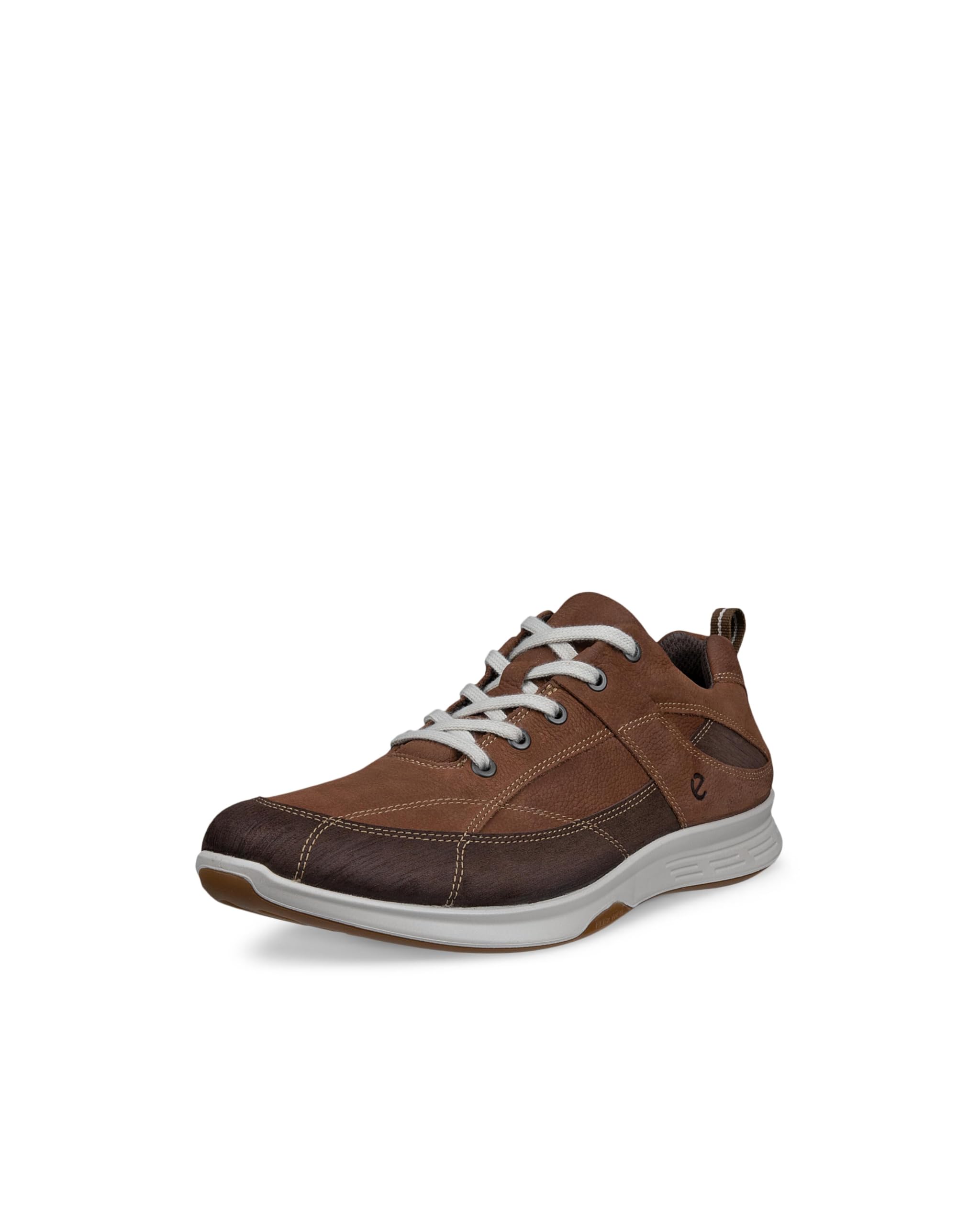 ECCO Men's Sneaker Exceed Walking, Mocha/Potting Soil, 7