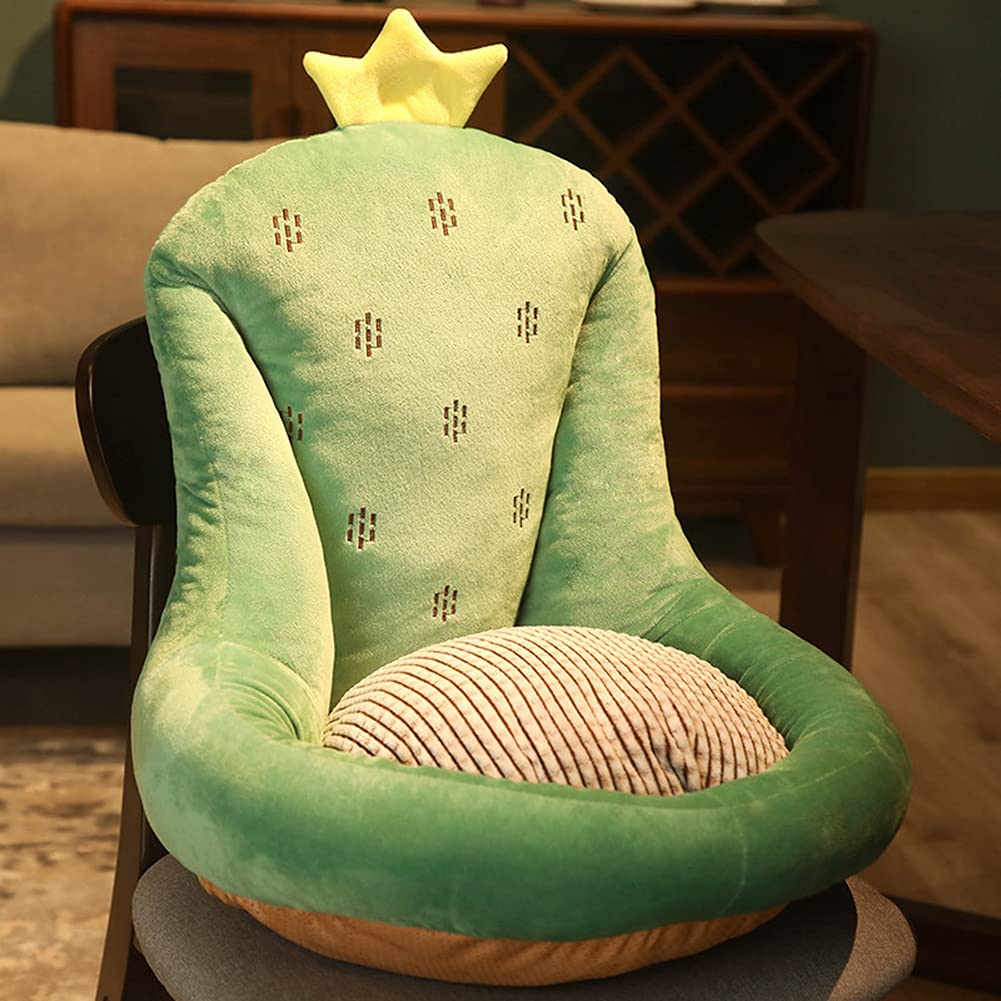 Wyjhnlbedc Cactus Chair Cushions, Kawaii Plush Seat Cushions
