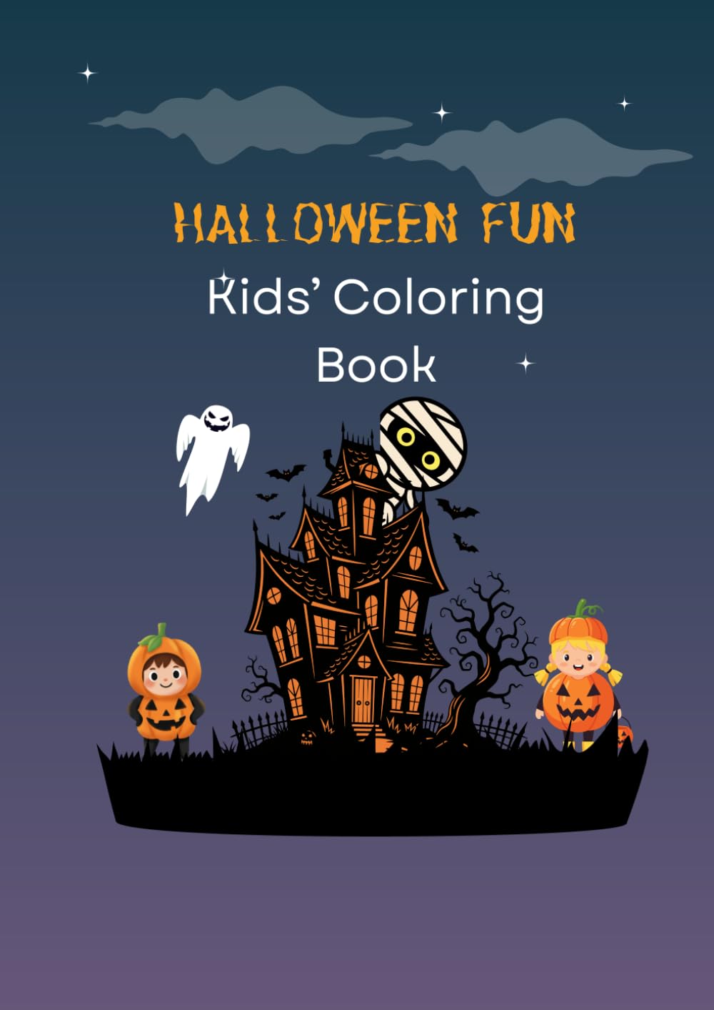 HALLOWEEN FUN: Kids' Coloring Book
