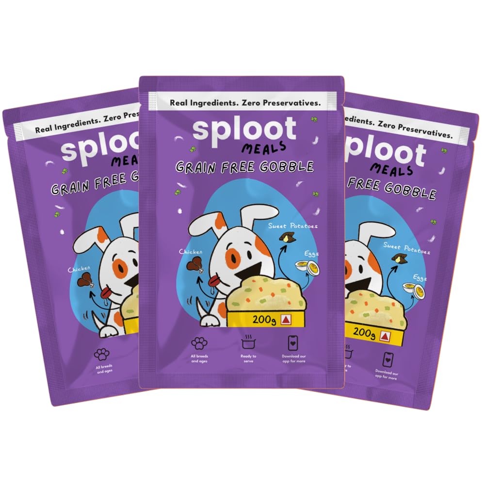 See full amazon price history chart for Sploot Natural Wet Dog Food - Grain Free Gobble - Pet Food for Adult and Puppy Dogs - No Preservatives and Chemicals - Chicken and Sweet Potato - 200gms Each (Pack of 1) Sploot Natural Wet Dog Food - Grain Free Gobble - Pet Food for Adult and Puppy Dogs - No Preservatives and Chemicals - Chicken and Sweet Potato - 200gms Each (Pack of 1) (B0BWFT768P) Amazon Price History, Amazon Price Tracker