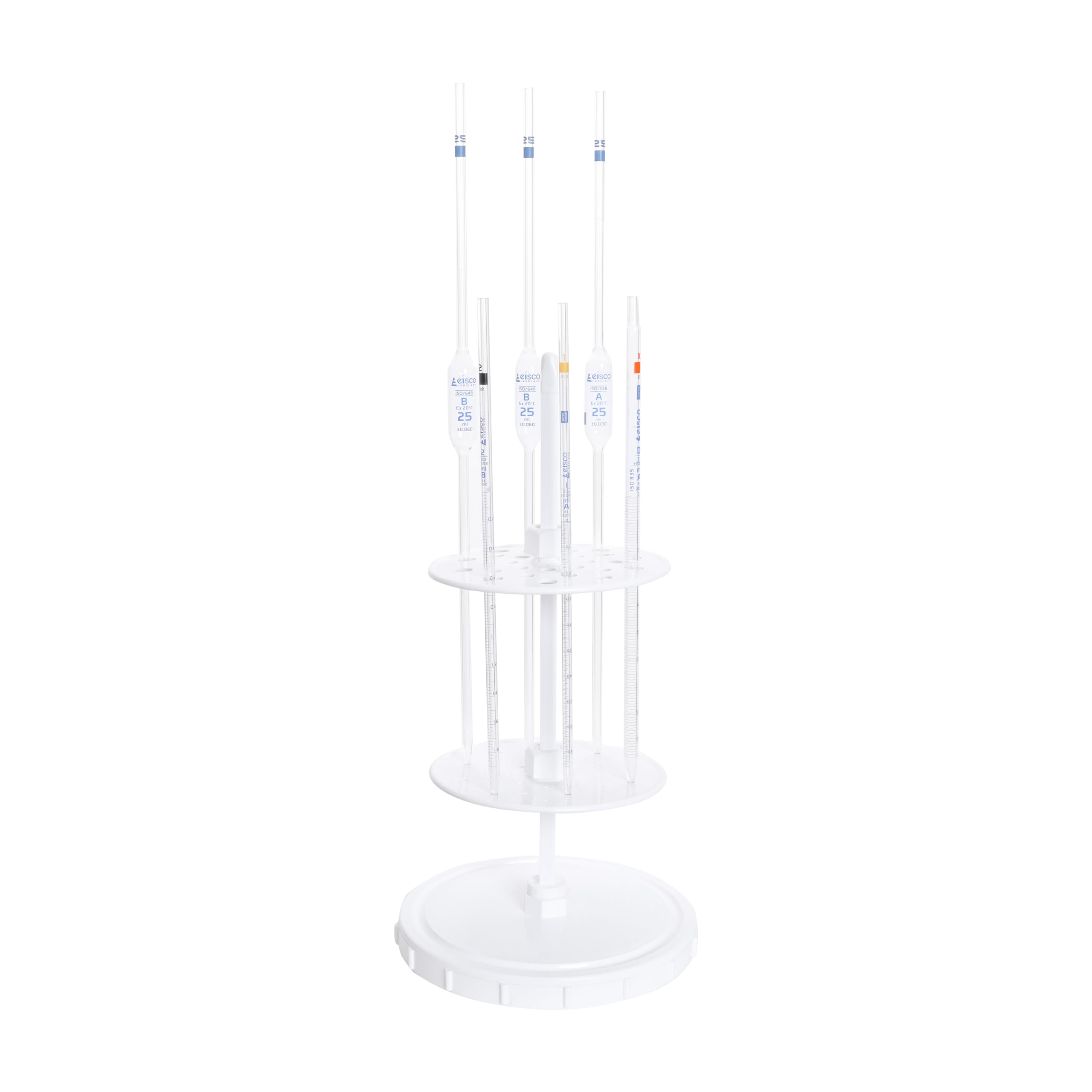 Short Serological Pipette Holder (PETG) (NO Side Pocket)