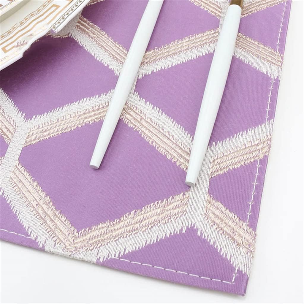 4 Pcs Washable Placemats for Dining Table Mat Placemat Set in Kitchen Accessories Wine Pad