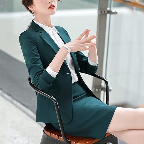 独特の素材 レディース スーツ スカートスーツ上下 - dovery2y.org