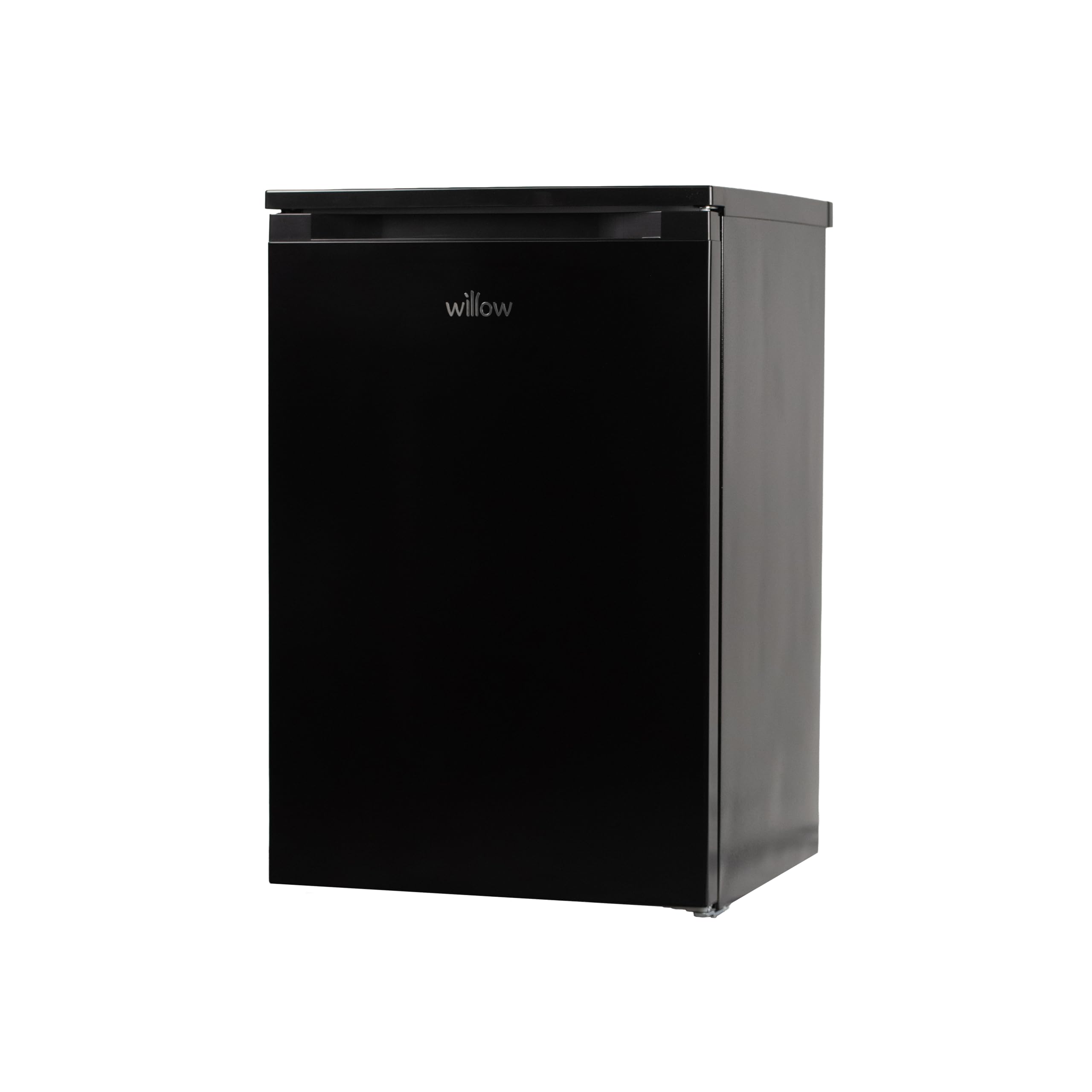 Willow WUCFZ55B 85L Small Freezer with Recessed Handle, Reversible Door, Undercounter Freezer, Adjustable Thermostat, 4* Rating - Black — view 2
