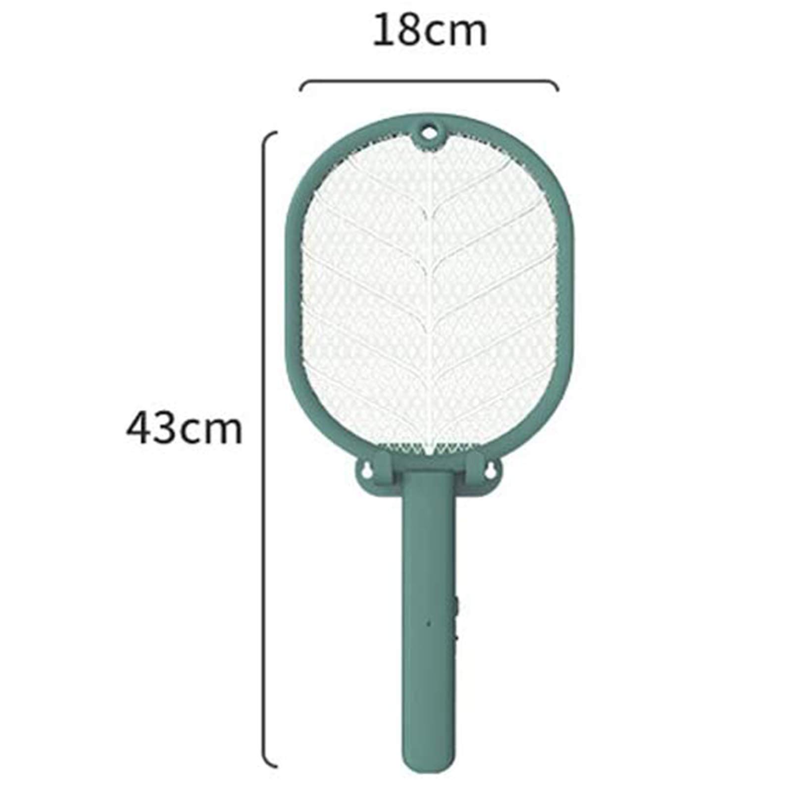 Fly Swatter-Zap Mosquito for Indoor And Outdoor Electric Pest Control, USB Rechargeable,LED Lighting w/Base