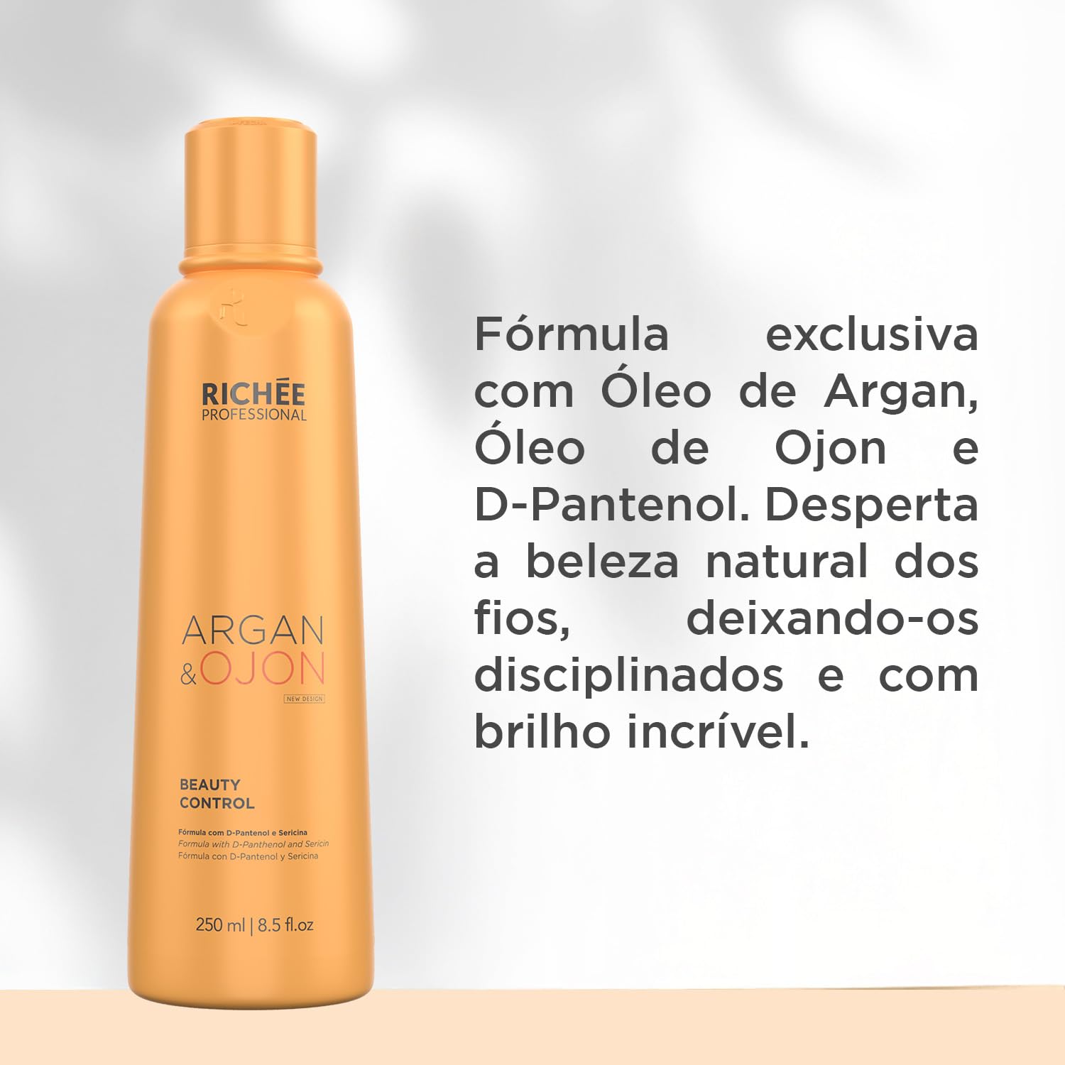 Richee Professional | Argan & Ojon zestaw do pielęgnacji włosów, profesjonalna kuracja, 3-częściowy, szampon 250 ml, 250 ml Beauty Control, maska 250 g