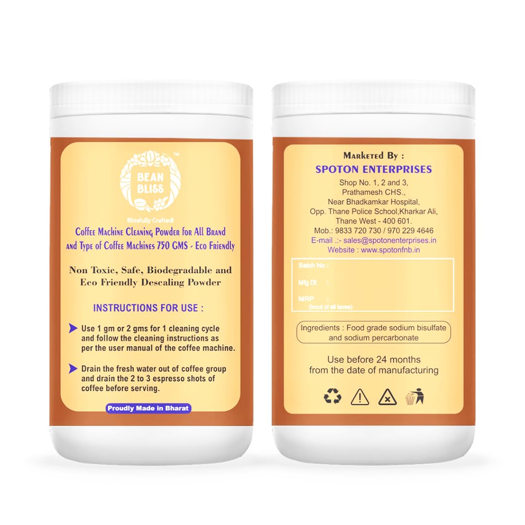 See full amazon price history chart for Bean Bliss ® Eco-Friendly Coffee Machine Cleaning Powder- Effective Solution for All Machines, Prevents Malfunctions, and Ensures Optimal Performance (750gms) Bean Bliss ® Eco-Friendly Coffee Machine Cleaning Powder- Effective Solution for All Machines, Prevents Malfunctions, and Ensures Optimal Performance (750gms) (B0CVQ9V89F) Amazon Price History, Amazon Price Tracker
