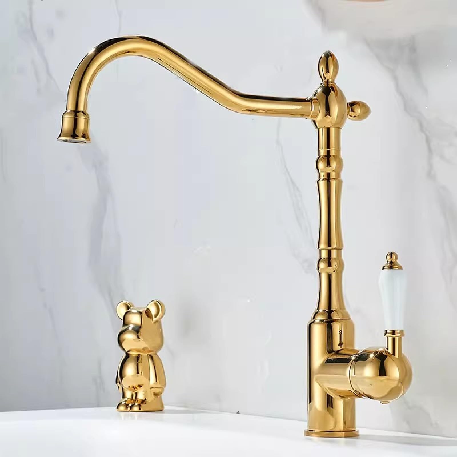 Kitchen Hot and Cold All-Copper Water Purification Faucets