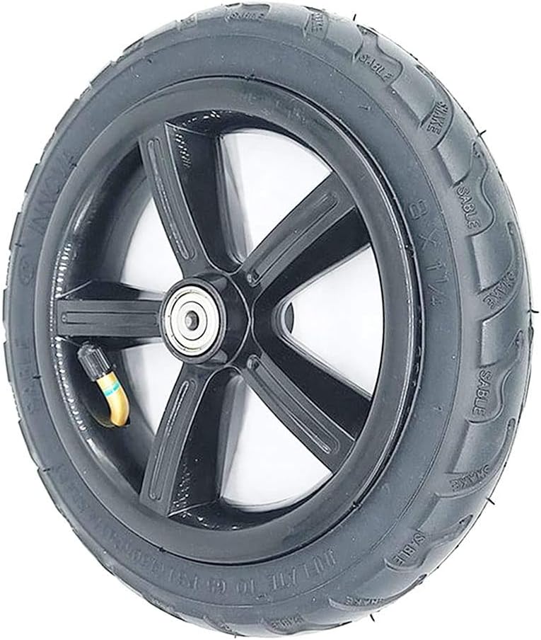 s, 8 inch 8X1 1/4 200X45 Non-Slip Wear-Resistant Tire Accessories, 7 Optional Specifications,1 Inner and Outer Tube/1 Solid Tire (2 Inner Tube)
