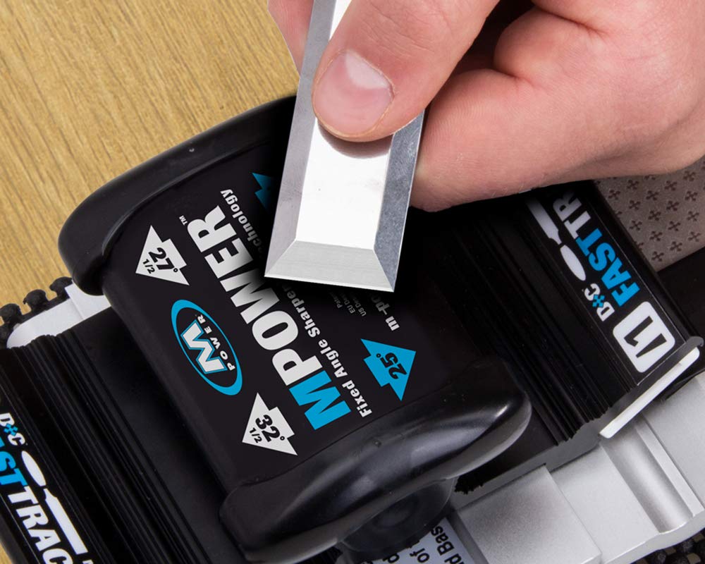 MPOWER Chisel Sharpening Jig with Fixed Honing Angles Diamond