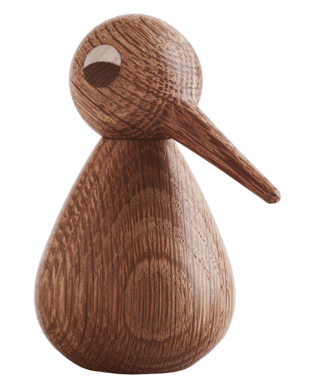 ArchitectMade - Kristian Vedel - Large Bird Smoked Oak, Brown, H: 12 cm