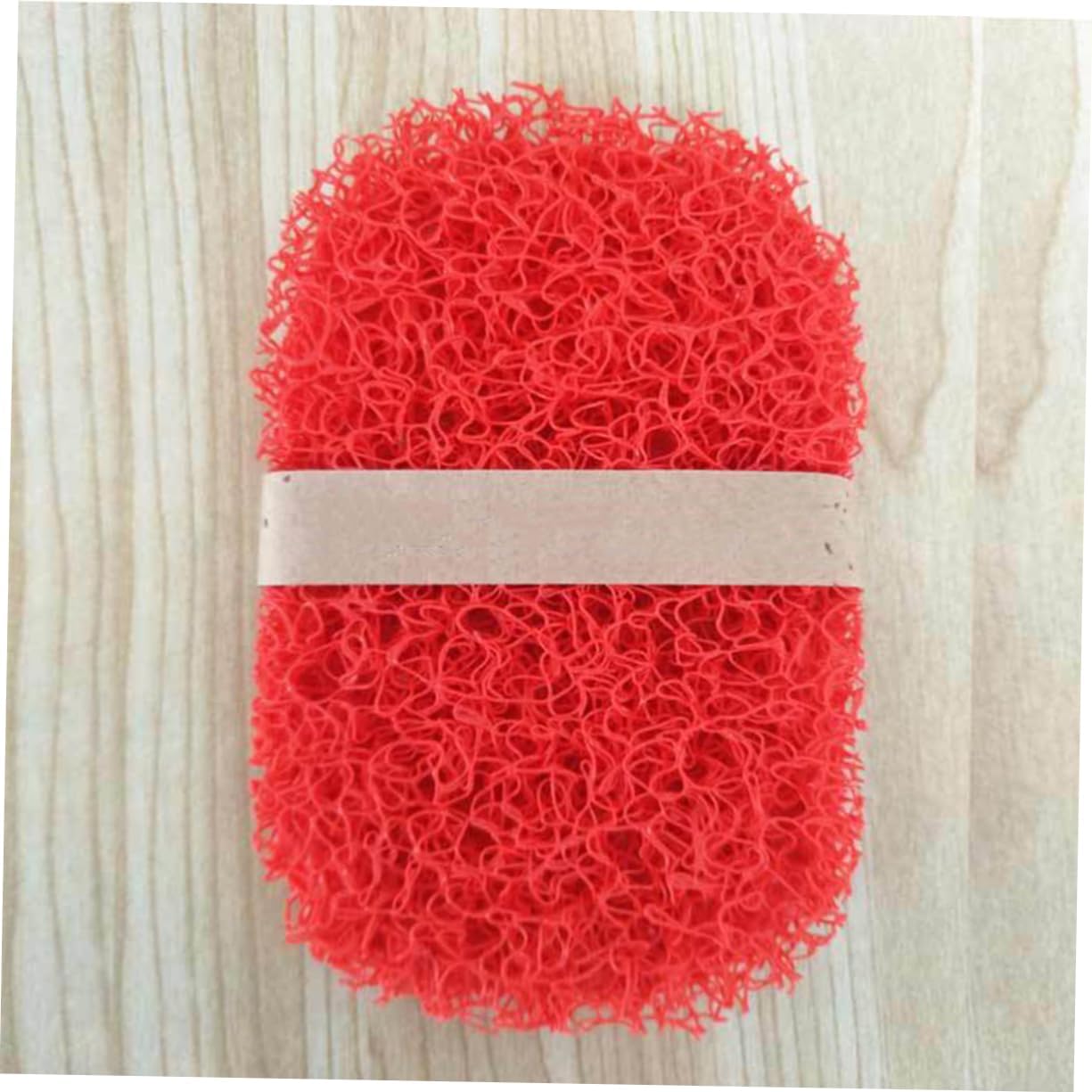 Oval Soap Dish PVC Self Draining Holder for Bathroom Kitchen image 2