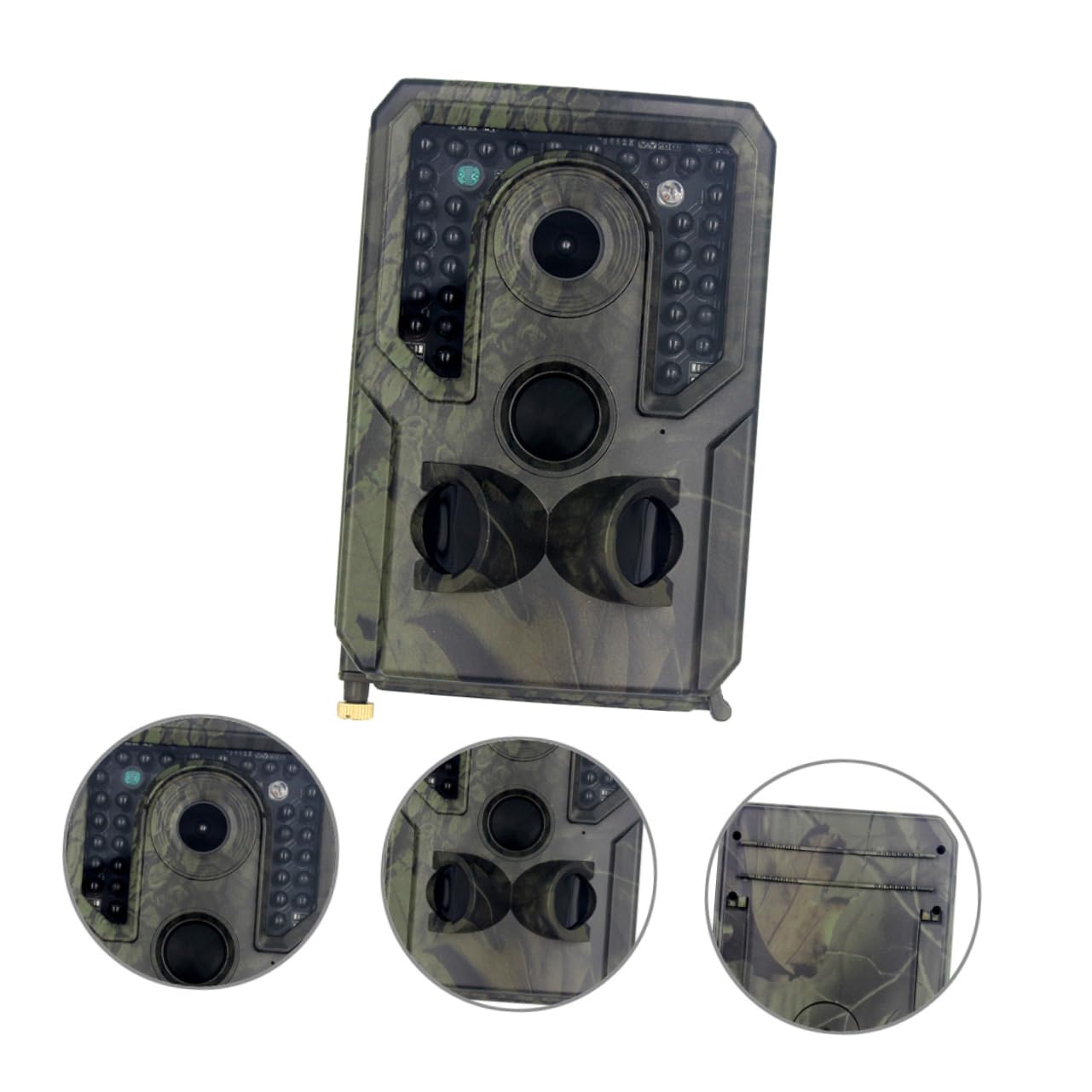 BESPORTBLE Cámara de Caza 1080p para Exteriores sin Batería, Resistente al Agua Sensor de Movimiento para Observación de Fauna en Caza y Monitoreo Forestal