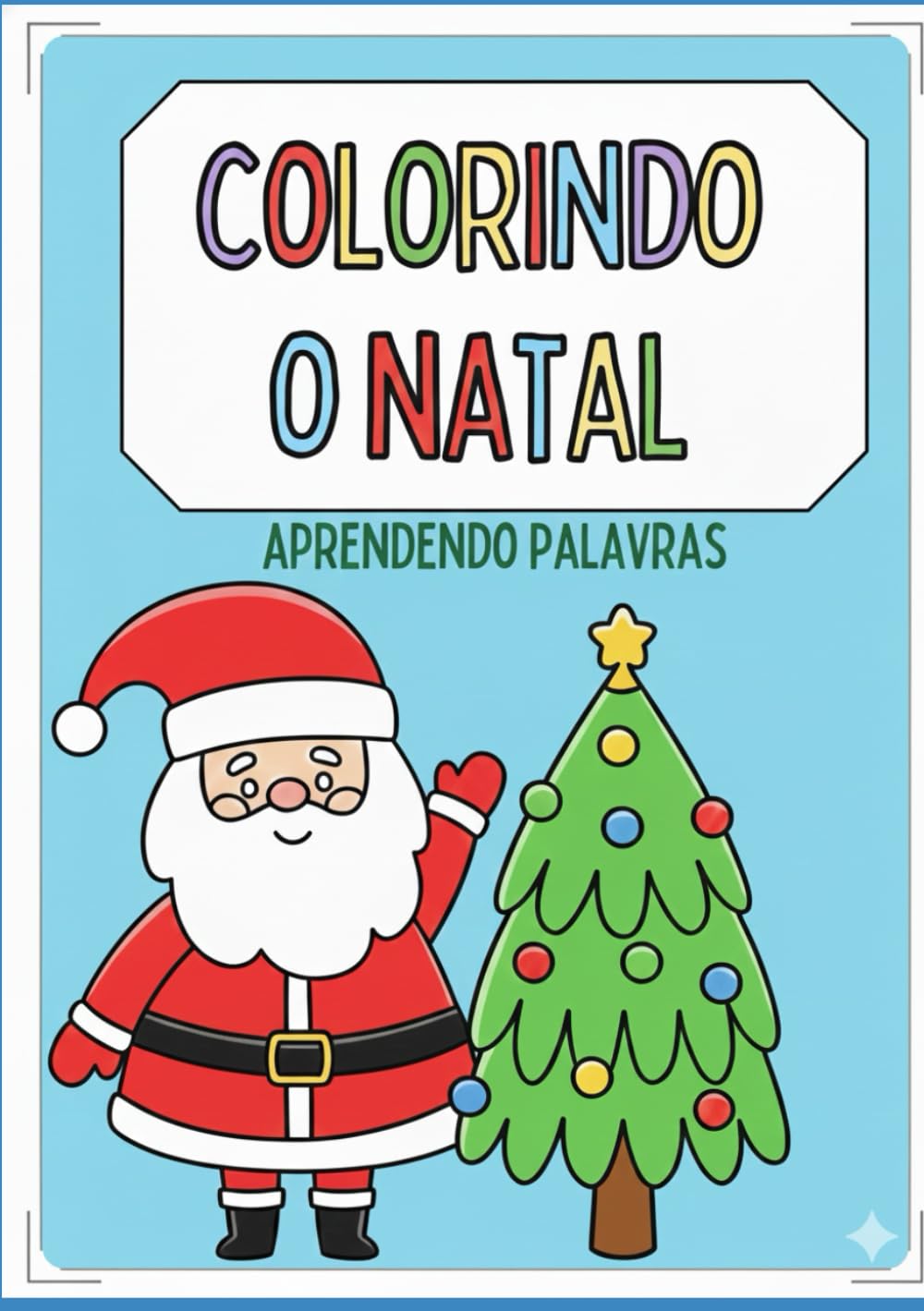 Colorindo o Natal - Aprendendo Palavras