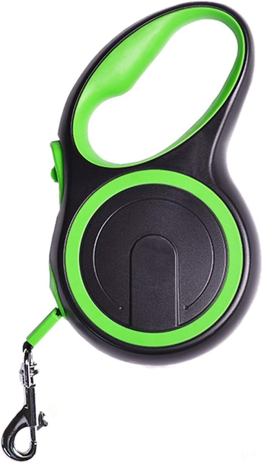 Guinzaglio Retrattile per Cani Taglia Piccola Media, 8m, Verde, 8m(50kg)