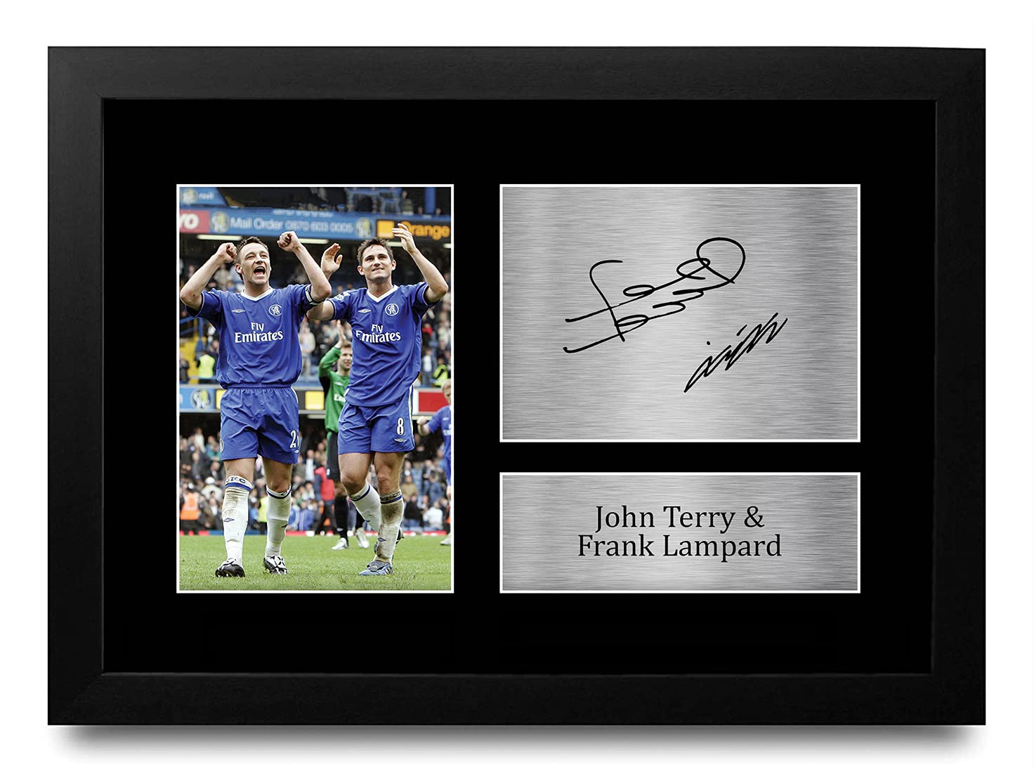 Frank Lampard Signed Pre Printed Autograph A4 Photo Gift For a Chelsea