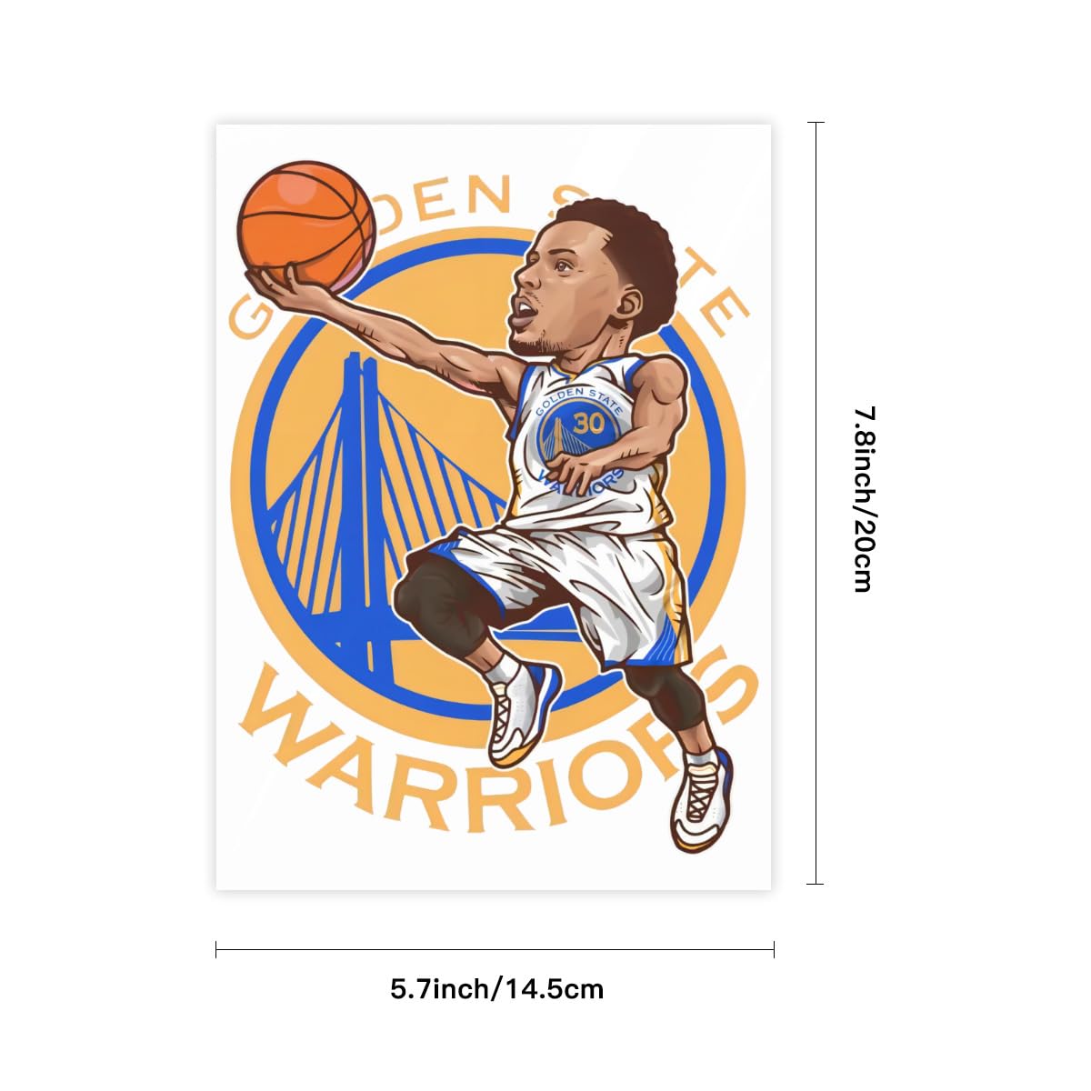 Amazon.co.jp: ステッカー バスケ選手 ステフィン カリー 人気 Logo