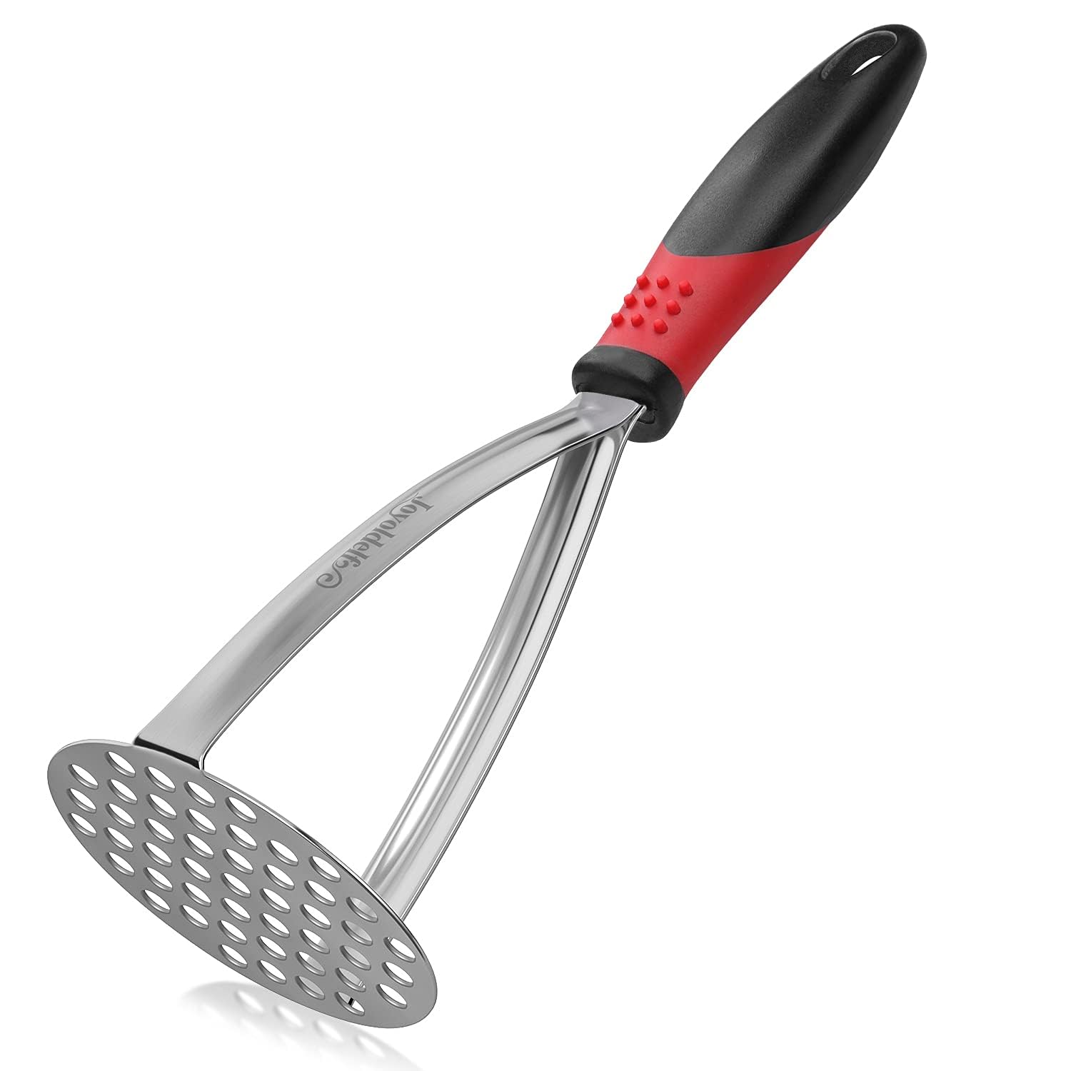 Potato Mashers, Joyoldelf Potato Masher Stainless Steel, Masher with Non-Slip Handle, Fruit & Vegetable Baby Food Masher