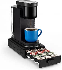Everie Coffee Pod Organizer Drawer for Keurig K-Cup Pods, Holds 18 Pods