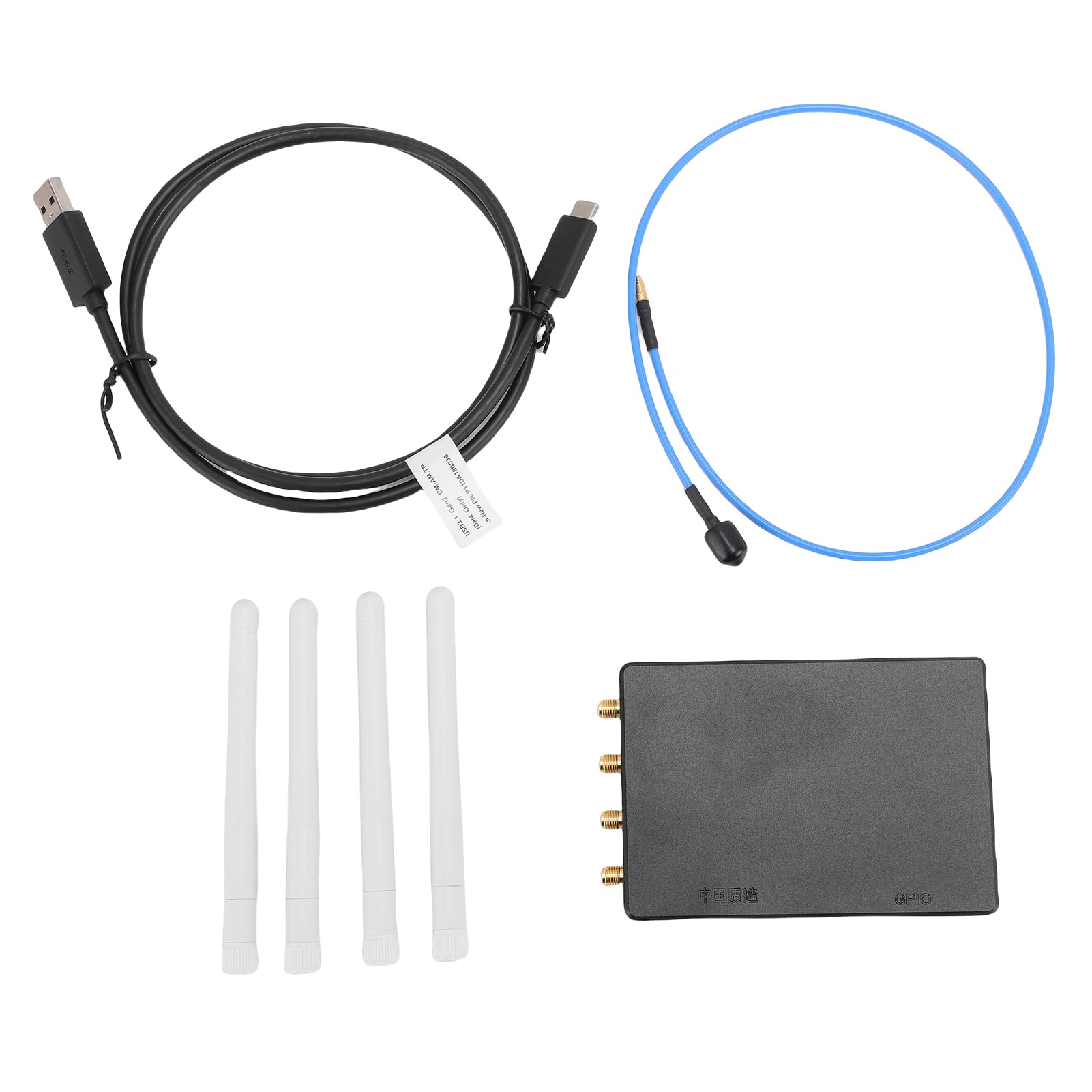 Eujgoov Placa de Desarrollo SDR de 50MHz-6GHz Transceptor MIMO 2x2 de Doble Canal USB 3.0 con Chip AD9361 Reloj de 0.5PPM para Radio Gnu y MATLAB
