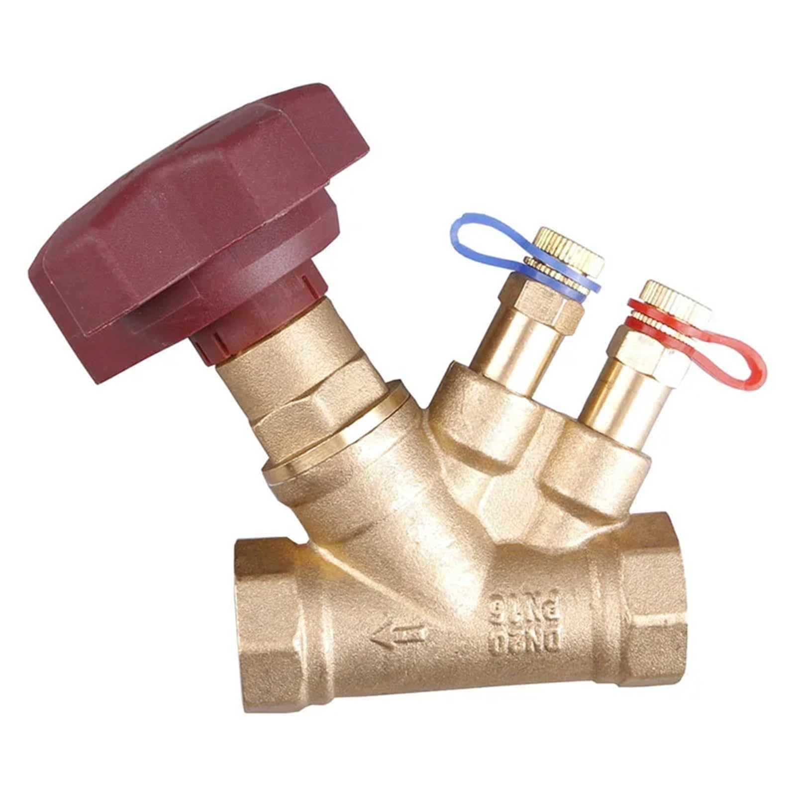 Vanne d'équilibrage de débit pour un confort thermique constant en laiton