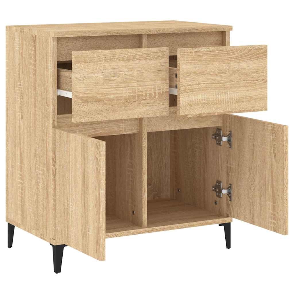 vidaXL Aparador de Madera contrachapada Roble Sonoma 60x35x70 cm