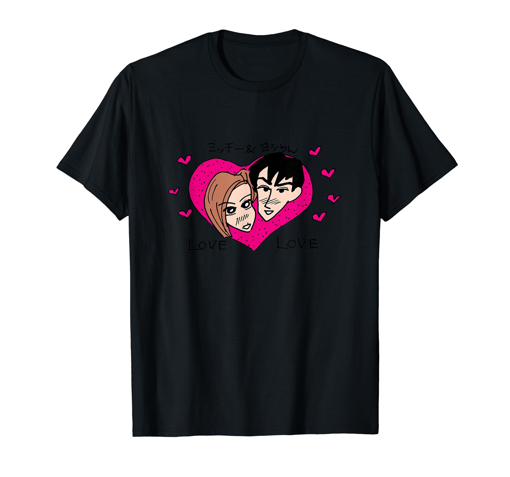 8/17まで出品　Ｔシャツ ミッチー&ヨシリン Amazon | 【まんが】クレヨンしんちゃん ミッチー＆ヨシリン Tシャツ
