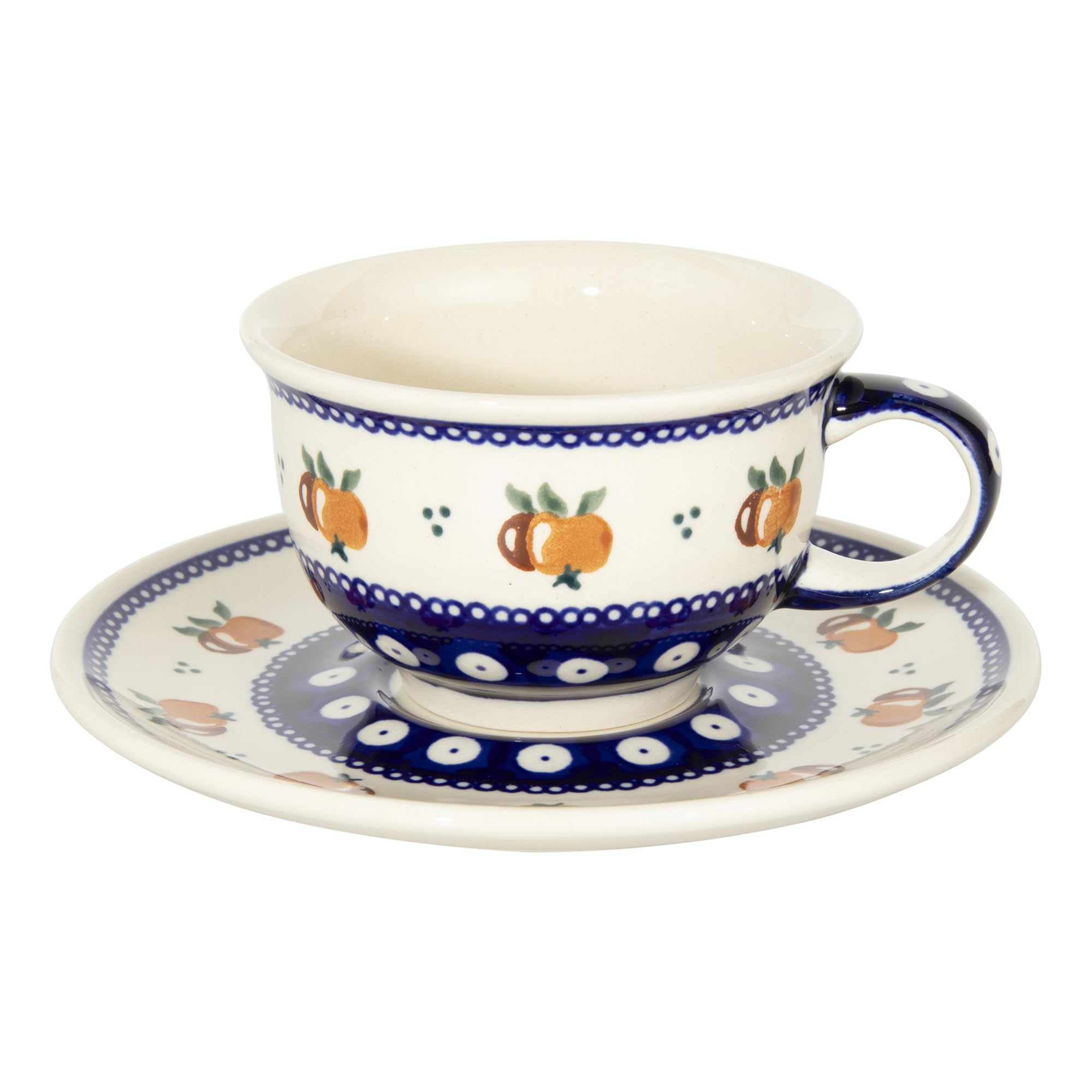 ポーリッシュポタリーGalia Bolesławiec ハートプレート