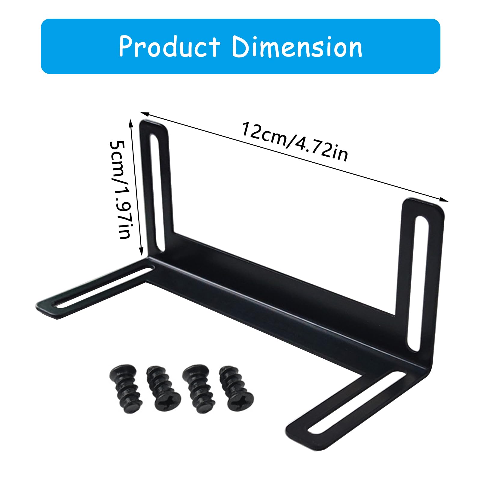 PC Wasserkühlung Halterung 120mm - Metallständer Für Pumpen & Tanks