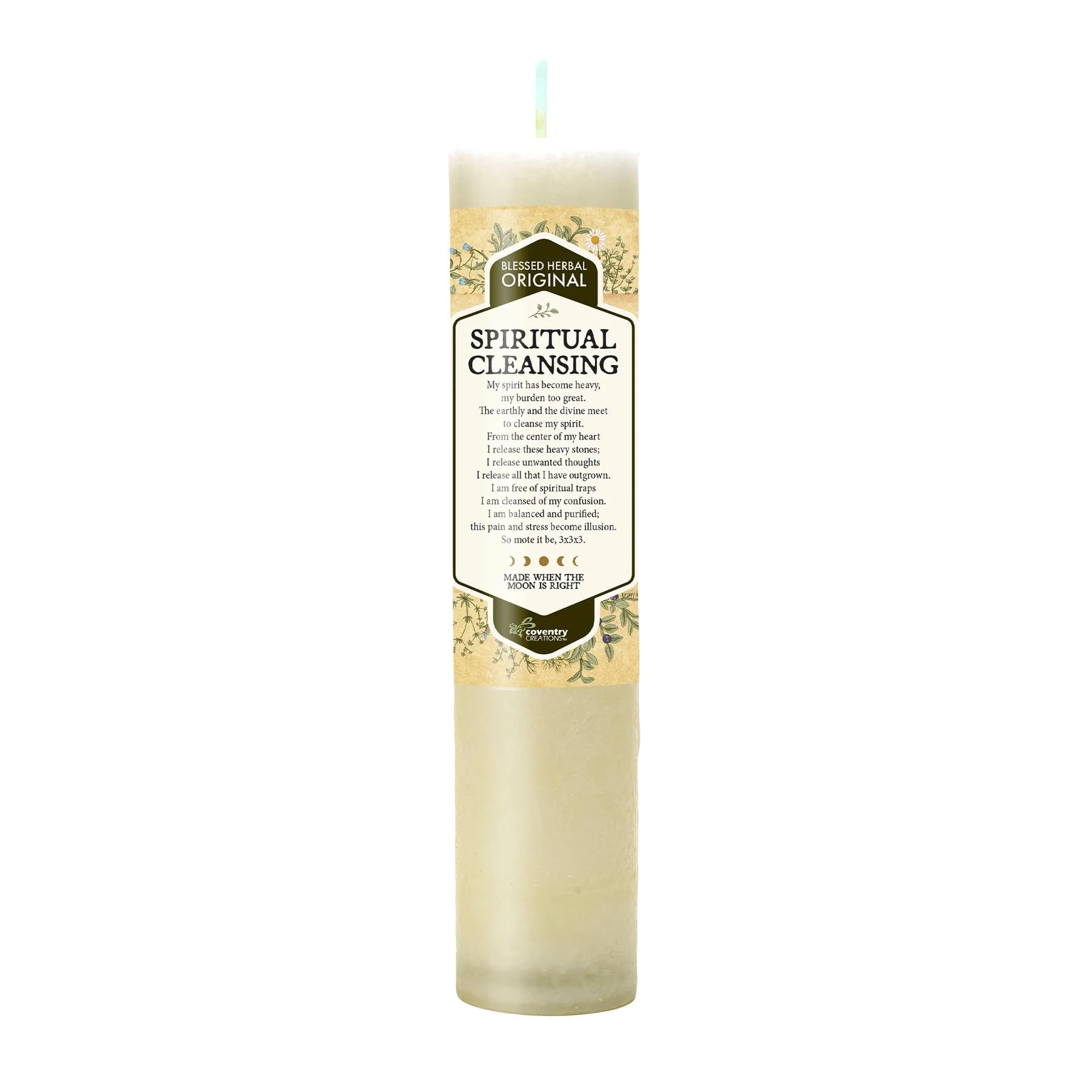 Blessed Herbal Candle - Spiritual Cleansing