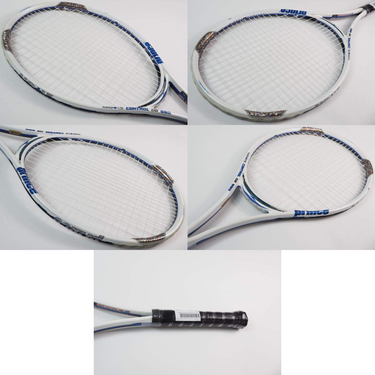 ウェア Prinse more control DB850 Prince More Control DB 850 Grip 4 1/2 (4) Unstrung Tennis