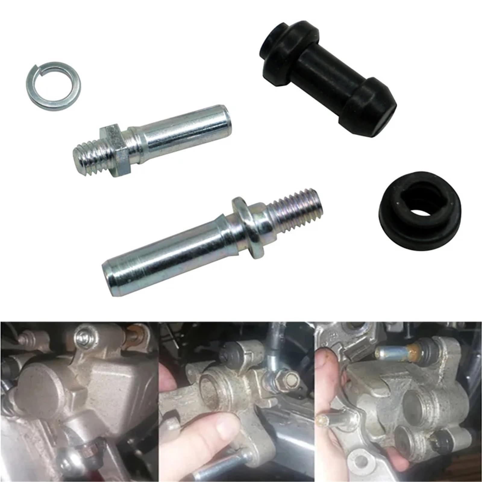 Kit di Riparazione per Caliper Freno Moto, Acciaio in Carbonio