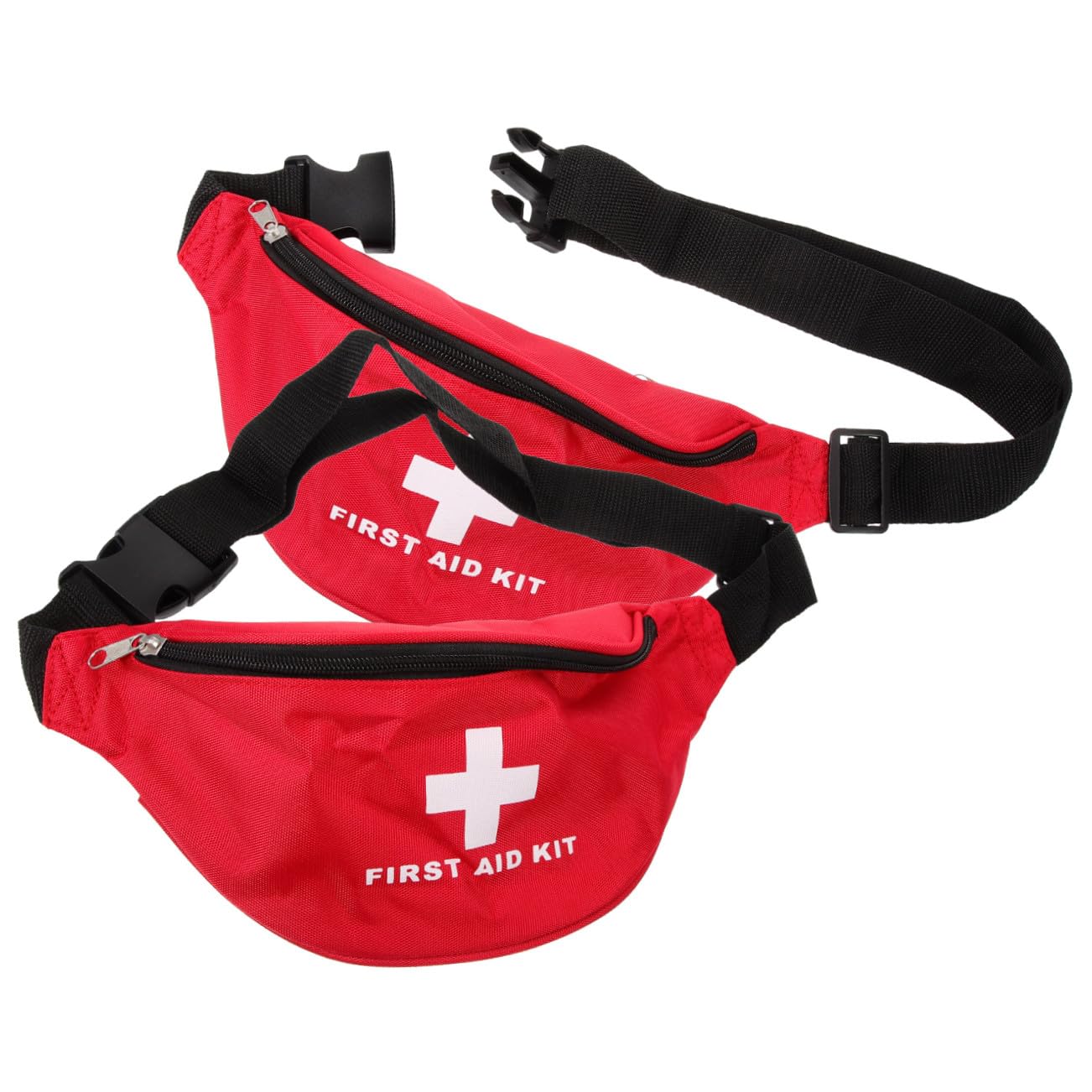TOYANDONA 4 Set Sacca Di Pronto Soccorso Borsa Per Attrezzature Mediche Borsa Di Emergenza Vuota Borse Per Medicinali Borsa Medica Vuota Tela Di Nylon Rosso 2 Pezzi*4
