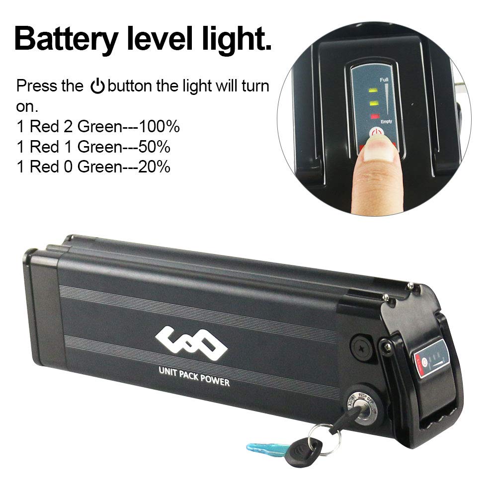 (LG/Cell) Batterie 36V 250W 500W pour vélo électrique - Batterie de Rechange pour vélo Pliable pour XH370-10J MiFa Rex Aldi Phylion Zhenlong/ZL1010-F (Max 500w) (36V 13Ah/Grade A Cell)