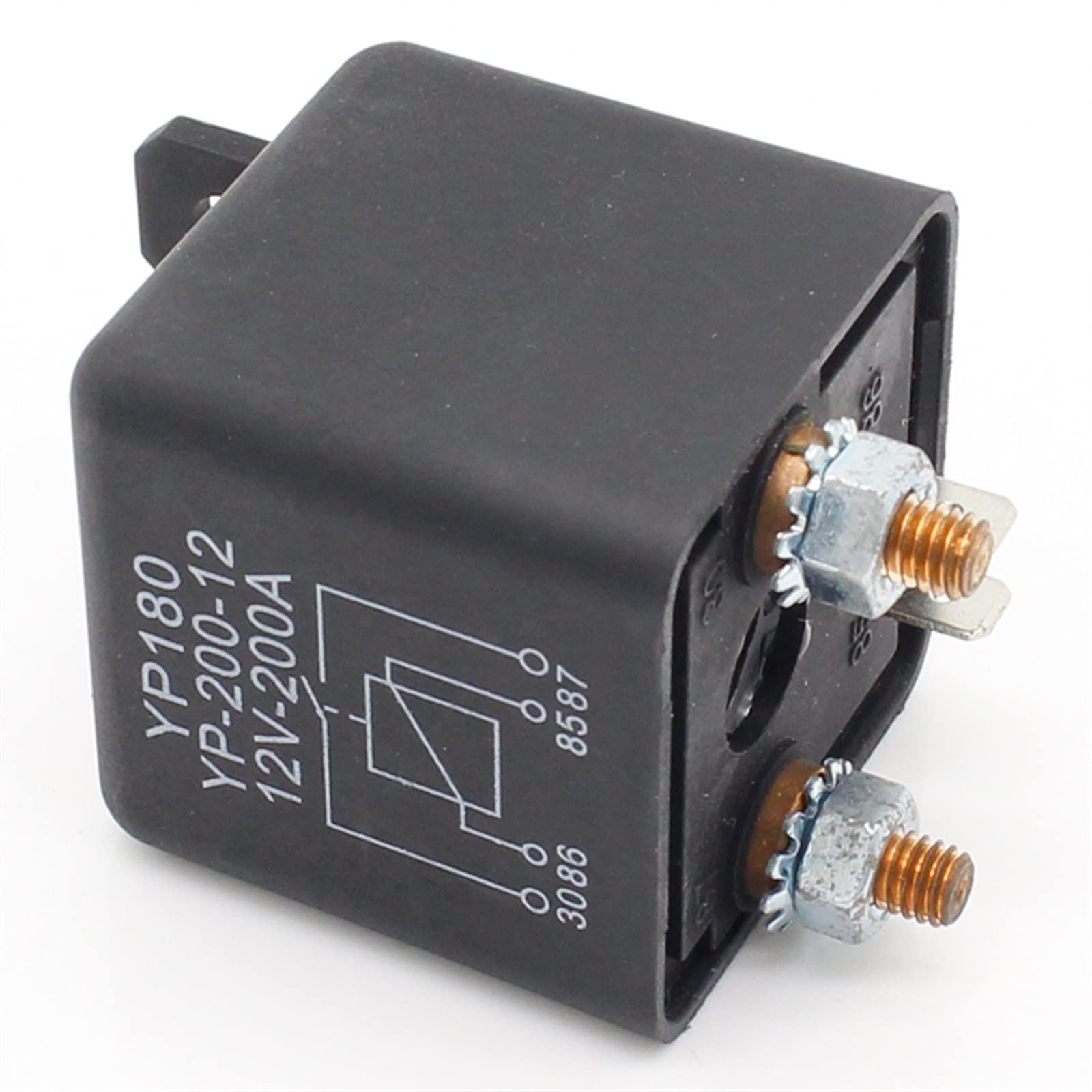 Przekaźnik samochodowy 12 V DC 200 A wysoka moc 10 szt