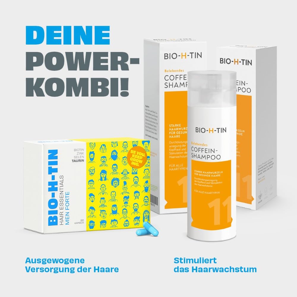 BIO-H-TIN Hair Essentials Men forte, 90 St. Kapseln