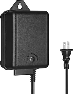 DEWENWILS 60 Watt Outdoor Low Voltage Transformer with Timer and Photocell Light Sensor, 120V AC to 12V AC, Weatherproof for Landscape Lighting, Pathway, Garden Light, Spotlight, UL Listed