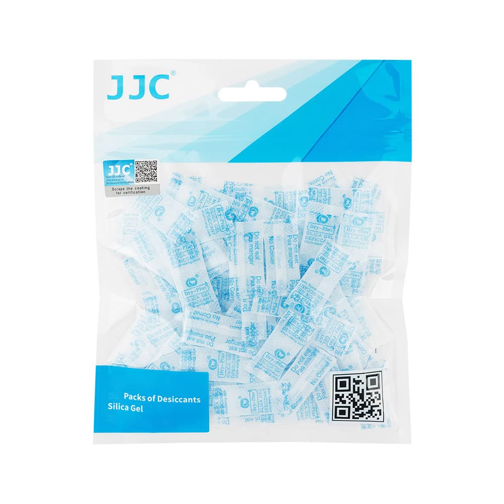 JJC SGD-50 Poisonless Silica Gel Pack for Underwater Cameras (50x 1g)