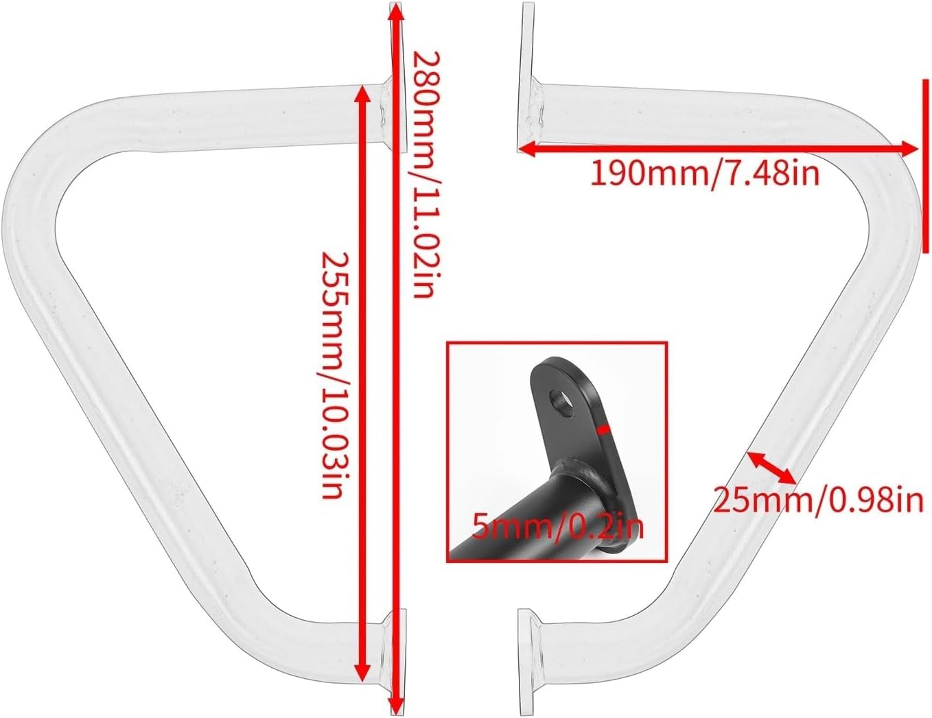 barre di protezione per motociclette Barre paramotore per Triumph per SPEED 400 e per SCRAMBLER X 2024 2025