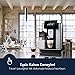 De'Longhi PrimaDonna Soul Perfetto ECAM 612.55.SB Kaffeevollautomat mit LatteCrema Milchsystem und Bean Adapt Technologie, 18 Rezepte, mit Farbdisplay- App-Steuerung, Silber/Schwarz