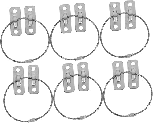 BESPORTBLE Juego de 6 correas de seguridad para muebles Anclajes de pared anti-punta de 110 libras para bebés - Anclaje de muebles de acero disponible en Yaxa Guatemala