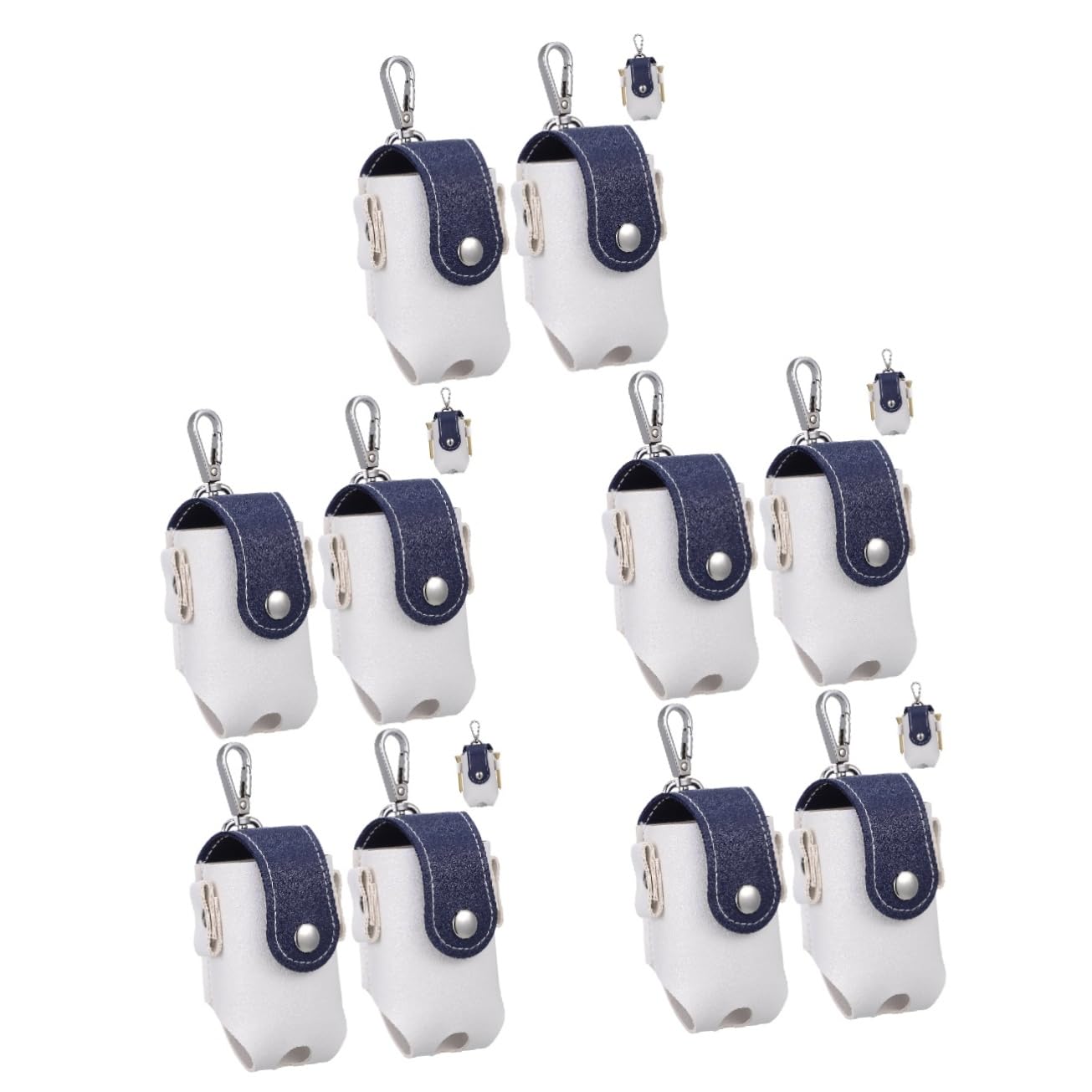 Toyvian Golfs Ball Halter Taillentasche Praktische Golf Tee Aufbewahrung Strapazierfähiger Golfball Organizer Für Männer Und Frauen Blau Für Golfspiel