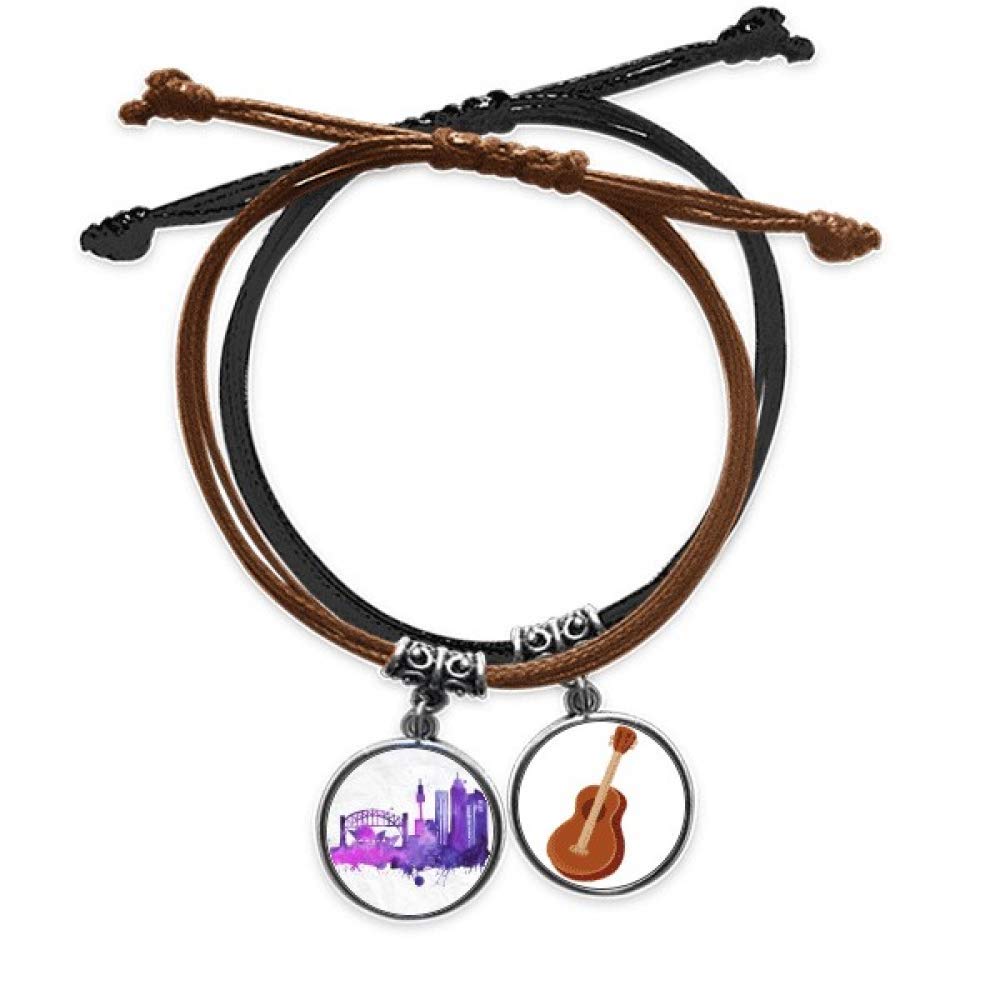 Pulsera de cuero ajustable de la Ópera de Sídney que no daña tu piel 3